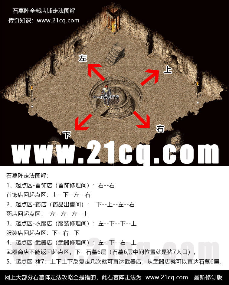 石墓阵正确的走法图解