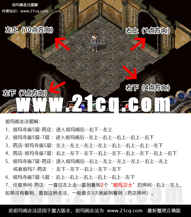 祖玛阁怎么走图解、祖玛阁走法